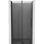 Mexen Velar плъзгащи се душ врати 100 см, графит, черни - 871-100-000-41-70 (871-100-000-41-70)