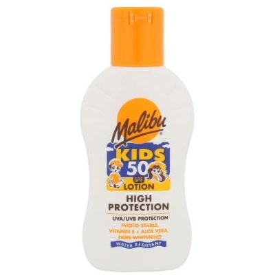 Malibu Kids SPF50 водоустойчив слънцезащитен продукт 100 ml
