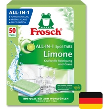 Frosch All-in-1 tablety do myčky Limonen 50 ks BIO