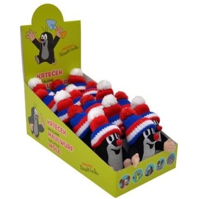 MÚ Brno Prodejní box 15 ks Krtek kulich trikolora 12 cm