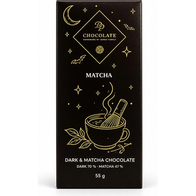 DP chocolate Halloween Tabuľka Basic Horká & Matcha 55 g