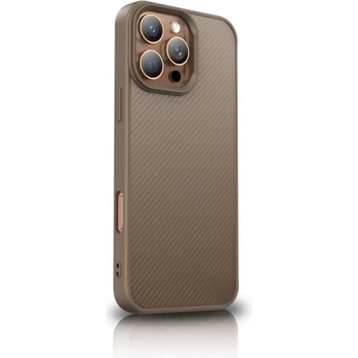 Wozinsky Калъф от въглеродни влакна Wozinsky с MagSafe за Samsung Galaxy S25+ - кафяв (5907769370298)