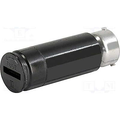 SCHURTER 0031.1611 Adaptér; 5x20mm; 10A; 500VAC; FEC; černá; UL94V-0; IP40; -40÷85°C
