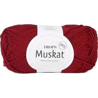 Příze DROPS Muskat 41- burgund