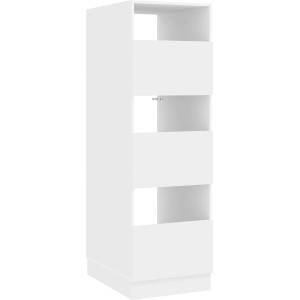 vidaXL Мивка за пране Бяло 50 x 68 x 162 см Инженерна дървесина (3422792)