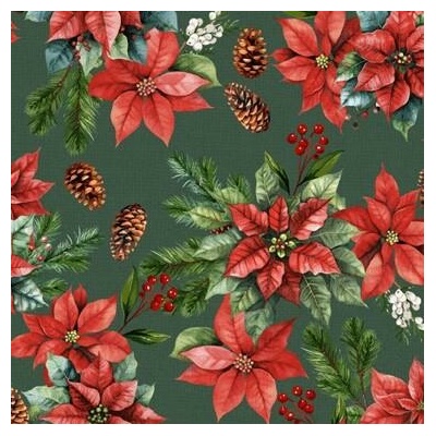 Obrus PVC 3581195, metráž, 20 m x 140 cm, vianočný motív IX. , IMPOL TRADE