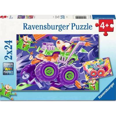 Ravensburger Monster Trucks 2x24 dílků