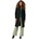 VERO MODA Палто Vero moda Fortuneaya coat - Black (Black / Detail Solid)