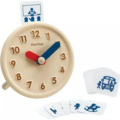 Hodiny s aktivitami Plan Toys