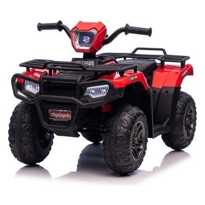 Baby Mix Elektrické autíčko Quad red Červená