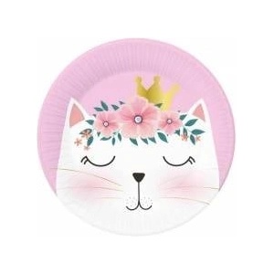 GoDan Paper plates cat 18cm 6 pcs Godan