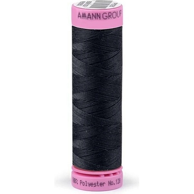 Polyesterová nit Amann ASPO 120 temná modrá 0954 návin 100 m