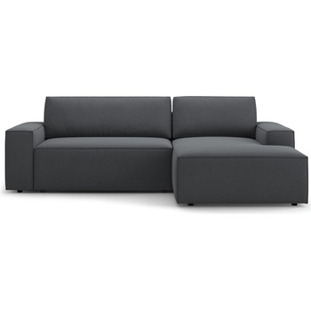 Micadoni Тъмносив разтегателен ъглов диван (десен ъгъл) Jodie - Micadoni Home (MIC_RCF_78_F1_JODIE5)