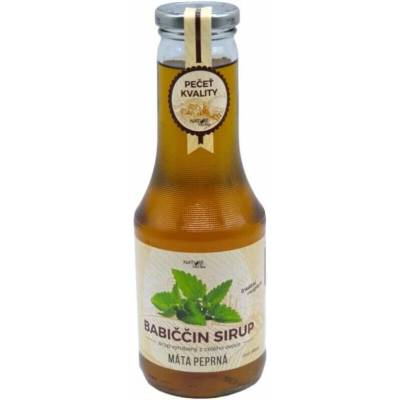 Babiččin sirup Máta peprná 0,5 l