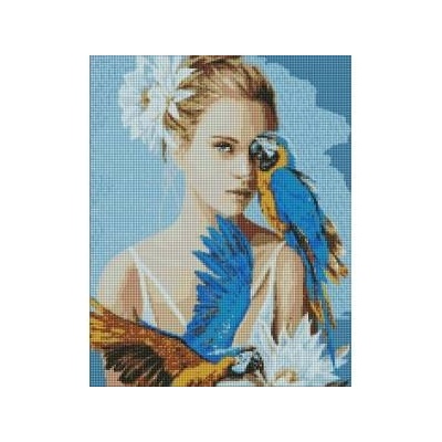 Ideyka Diamond mosaic - Girl. . . 40x50cm