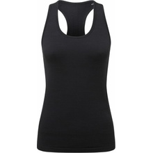 TriDri dámske bezšvové športové tielko 3D fit čierna