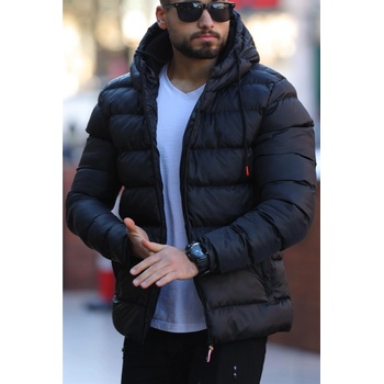 River Club Мъжко яке с качулка dm-190 - Черно #408302 (408302_Черно)