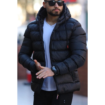 River Club Мъжко яке с качулка dm-190 - Черно #408302 (408302_Черно)