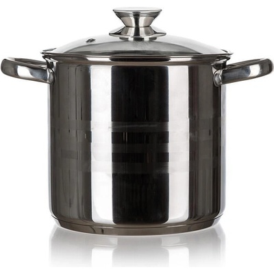 BANQUET Hrnec nerezový se skleněnou poklicí Living 13,5 l