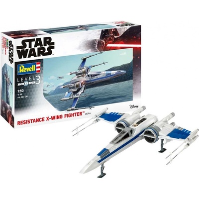 Revell Plastic ModelKit SW 06744 Resistance X-Wing Fighter 1:50
