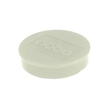 Nobo Магнитен диск, силен, 38 mm, 10 броя, NOBO, бял 1915315 (1915315)
