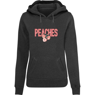 Mister Tee Суичър Peaches Hoody charcoal XXLUB-MST049-00091 - Камуфлаж, размер XS