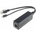 MicroConnect PoE Splitter, 5V 2.4A Ethernet to RJ45 + MicroUSB Black, Compliant with IEEE 802.3af