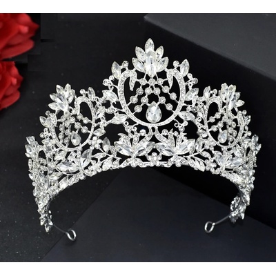 Naishide Jewelry Korunka do vlasů diadém s krystaly