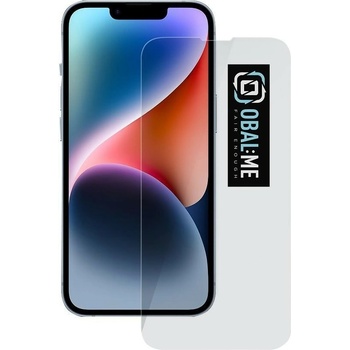 OBALME Протектор от закалено стъкло /Tempered Glass/ OBALME TG Screen Protector 2.5D, за Apple iPhone 13, 13 Pro, 14, 9H твърдост, bulk