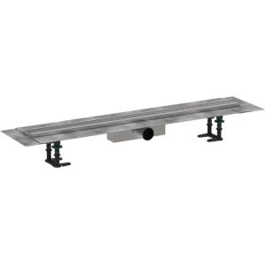 Hansgrohe RainDrain Compact - Душ улей 90 cm, с решетка, четкана неръждаема стомана 56180800 (56180800)