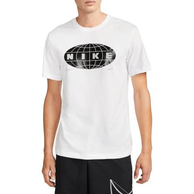 Nike Тениска Nike Dri-FIT Men s Graphic Fitness T-Shirt Бял Velikost XXL