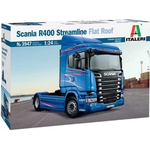 Italeri Model Kit truck 3947 SCANIA R400 STREAMLINE Flat Roof 33-3947 1:24