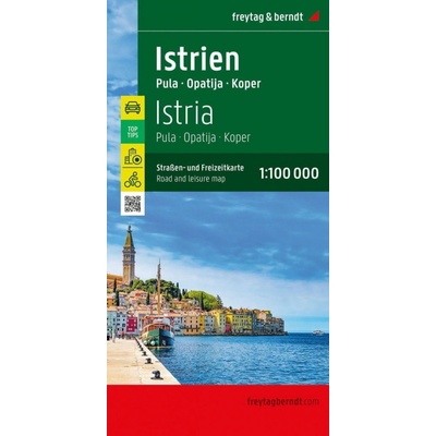 Istrie 1:100 000 / automapa + rekreační mapa