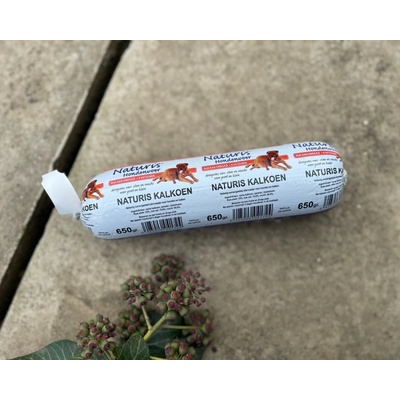 Naturis Houdbaar kalkoen výcviková saláma morka 650 g