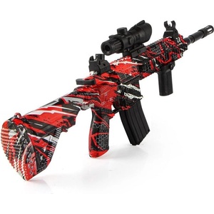 Sunny Blaster M416, пистолет за водни гел топчета с аксесоари, червен (M416red)