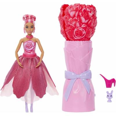 Mattel Barbie PETAL POP květinové překvapení červená růže