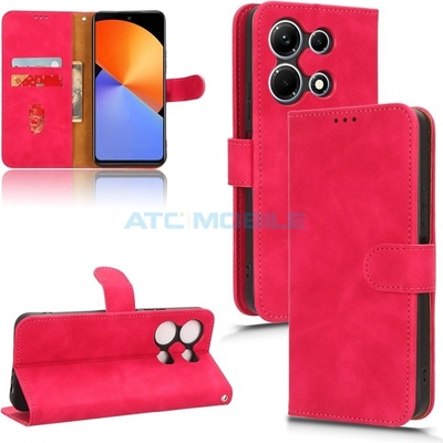 Pouzdro Shield4U Infinix Note 30 5G X6711, Note 30 4G X6833B otevírací růžové Rose Red