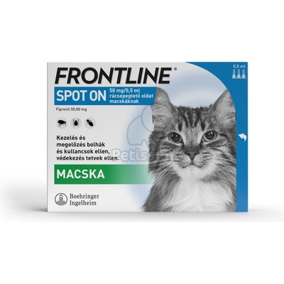 Frontline спот он за котки 3 пипета