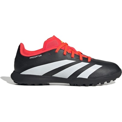 adidas Юношески футболни стоножки Adidas Predator 24 League Junior Astro Turf Football Boots - Black/White/Red