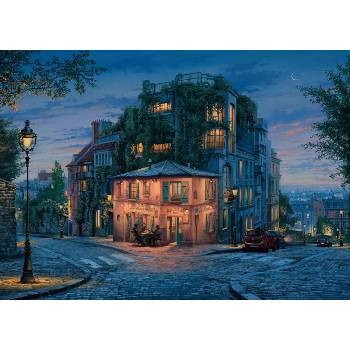Image 1 of Art Puzzle - Puzzle La Maison Rose Blue - 1 000 piese