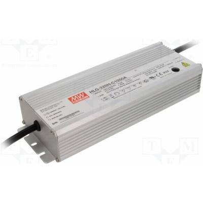 MEAN WELL HLG-320H-C1050A Napájecí zdroj: spínaný; LED; 320W; 152÷305VDC; 525÷1050mA; IP65