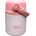 Nerthus 650 мл розов двустенен термос за храна с дръжка Nerthus