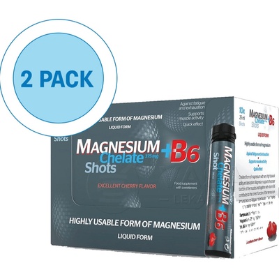 Salutem Magnesium Chelát + B6 20 ampuliek višňa 20 x 25 ml