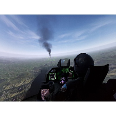 Letecký simulátor stíhačky F16