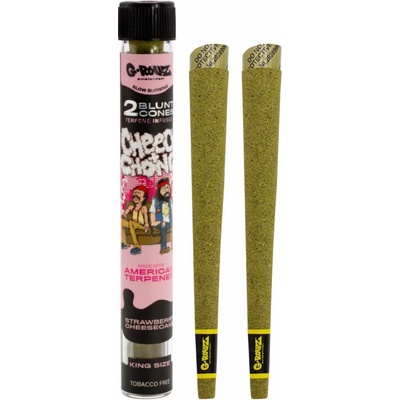 G Rollz Předbalené Blunty Strawberry Cheesecake 2 ks – Zboží Mobilmania