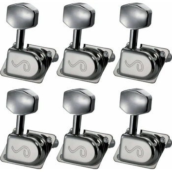 Schaller Original F-Series 70´s 6L Chrome Тунинг част за китара (10580220.15.60)