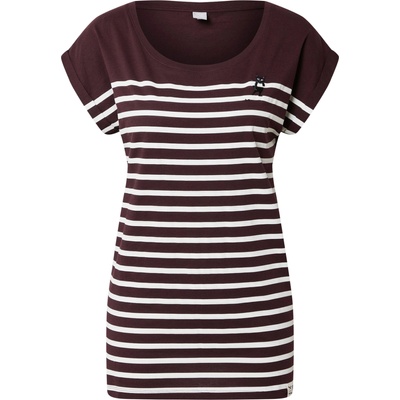Iriedaily Тениска 'Cat Stripe' лилав, размер XS