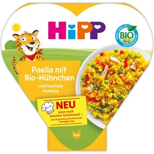 Hipp Био меню Hipp - Паеля с пиле, 12 м+, 250 g (8661) - baby
