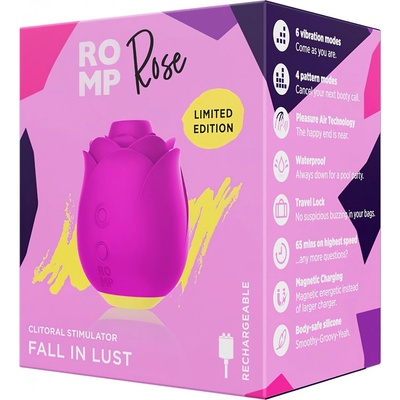 ROMP Rose stimulátor klitorisu 7,2 cm