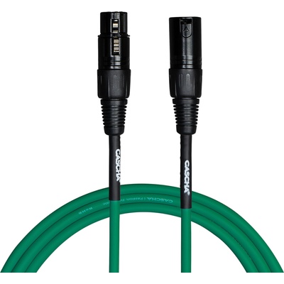 Cascha Standard Line Microphone Cable Green 6 m Микрофонен кабел (CCS-M1GR6)